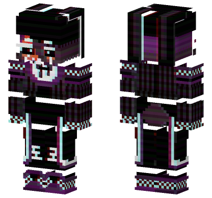 Shadow Bonnie Skin Minecraft Bedrock skin
