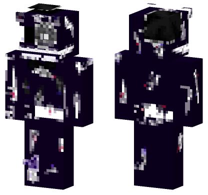 Shadow Freddy Fnaf Minecraft Bedrock skin