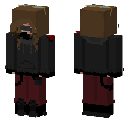 Shadow Sabre Minecraft Bedrock skin