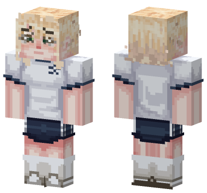 Shigure Ui Request Minecraft Bedrock skin