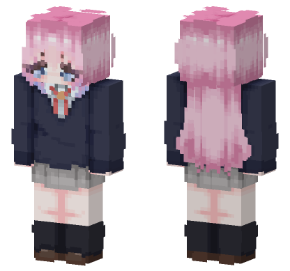 Shikimori Qt Minecraft Bedrock skin