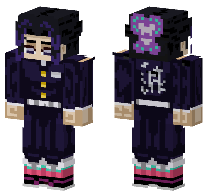 Shinobu Insect Breathing Skin Minecraft Bedrock skin