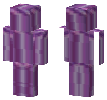 Shiny Purple Thing Minecraft Bedrock skin
