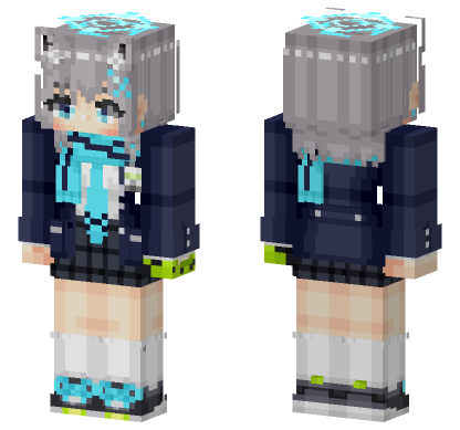 Shiroko 6663700 Minecraft Bedrock skin
