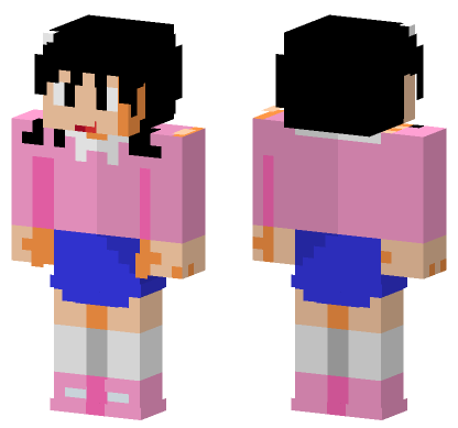 Shizuka Skin Minecraft Bedrock skin