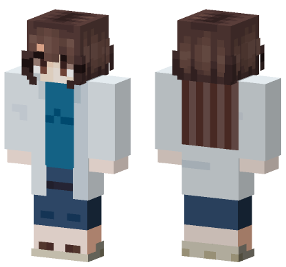 Shoko Ieiri Minecraft Bedrock skin