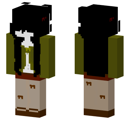 Shoujo Girl Minecraft Bedrock skin