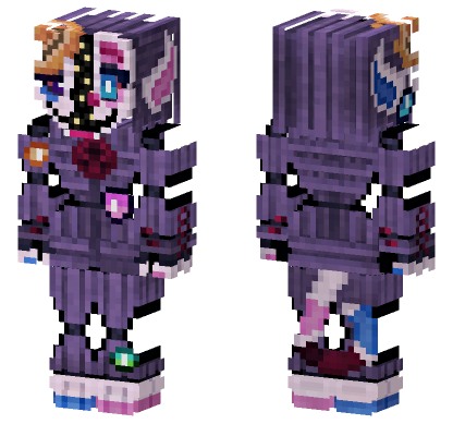 Showbiz Circus Ennard Minecraft Bedrock skin