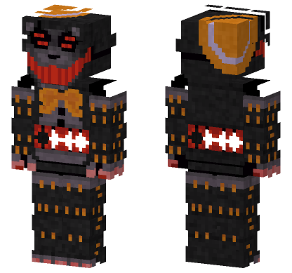 Showbiz Pizza Night Nightmares Minecraft Bedrock skin