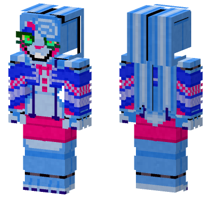 Showbiz Pizza Toy Bonnie Minecraft Bedrock skin