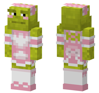 Shrekgirl Minecraft Bedrock skin