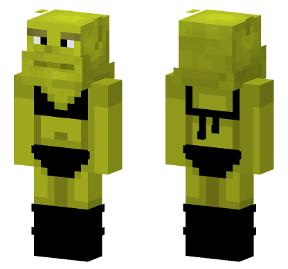 Shrexy Skin Minecraft Bedrock skin