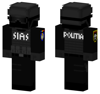 Sias Steve Special Forces Minecraft Bedrock skin