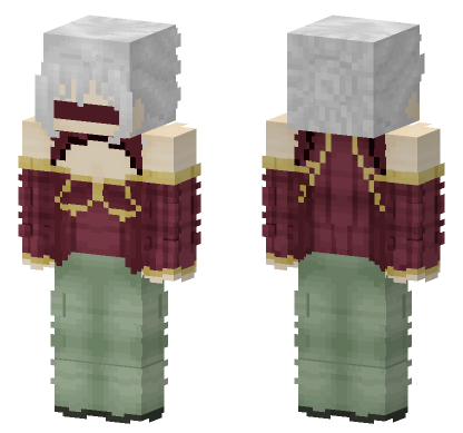 Sightless Magistrate House of Sorcery Minecraft Bedrock skin