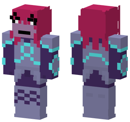 Silver Skin Minecraft Bedrock skin