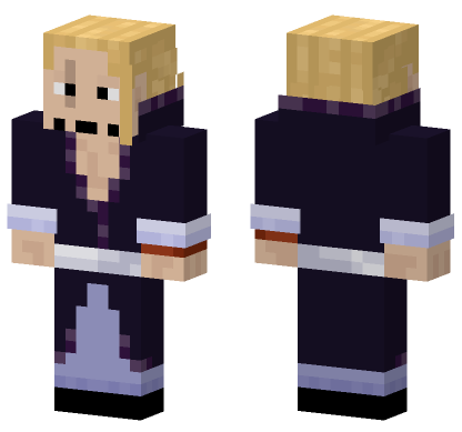 Silvers Rayleigh Minecraft Bedrock skin