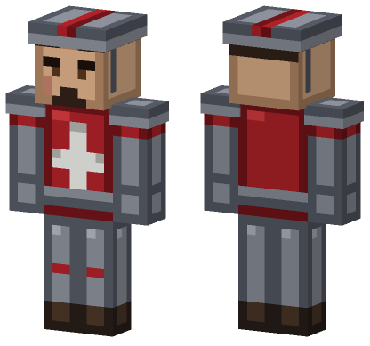 Sir Lancelot Minecraft Bedrock skin