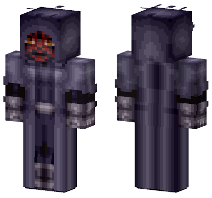 Sith Apprentice Robe Minecraft Bedrock skin