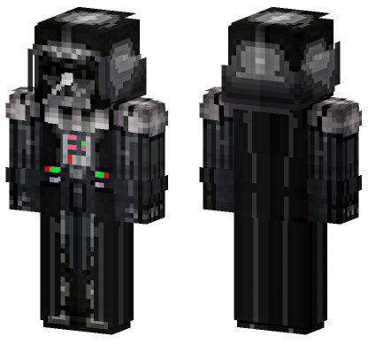 Sith Lord Darth Vader Anakin Skywalker Minecraft Bedrock skin