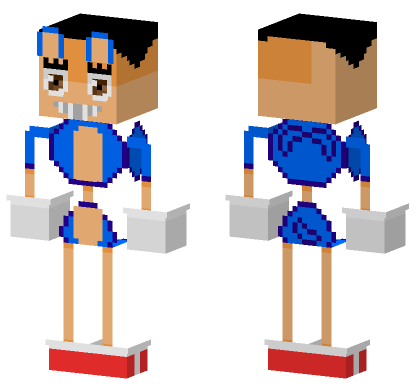 Six Playtime Rayshad B Long Legs Minecraft Bedrock skin