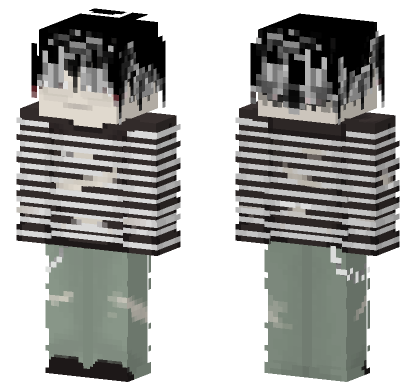 Skeleton Shirt 6134556 Minecraft Bedrock skin
