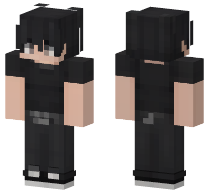 Skin15 Black Suit Minecraft Bedrock skin