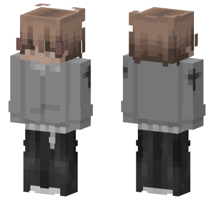 Skin15 Brown Hair Minecraft Bedrock skin
