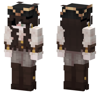 Skin18 Anime Character Minecraft Bedrock skin