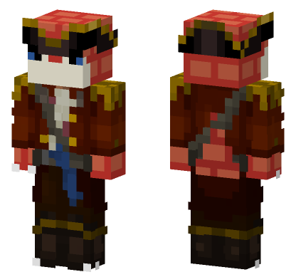 Skin6 Minecraft Bedrock skin