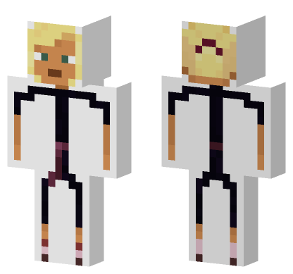 Skin7 Blonde Hair Minecraft Bedrock skin