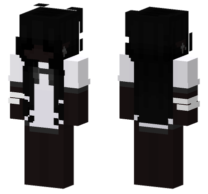 Skniiii Maid Outfit Minecraft Bedrock skin