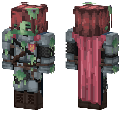 Slime Knight Guard Minecraft Bedrock skin