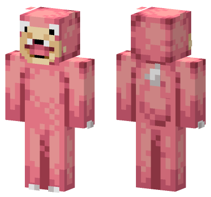 Slowpoke Skin Minecraft Bedrock skin
