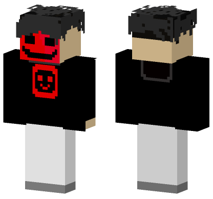 Smile Eater Skin Minecraft Bedrock skin