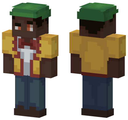 Smokey Brown Minecraft Bedrock skin