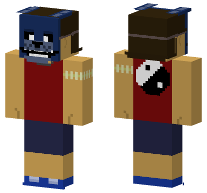 Smr Series Fnaf Bully Bonnie Minecraft Bedrock skin
