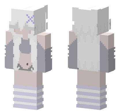 Snow Girl 6786165 Minecraft Bedrock skin