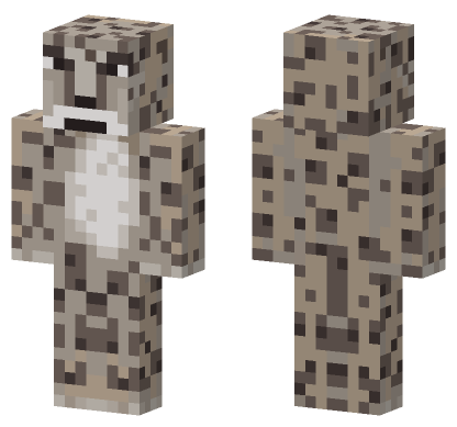 Snow Leopard Skin Minecraft Bedrock skin
