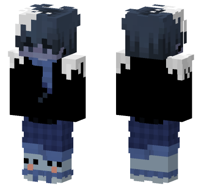 Snow Storm Skin 8 Minecraft Bedrock skin