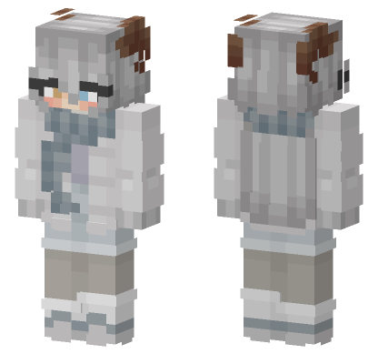 Snow Storm Skin 9 Minecraft Bedrock skin