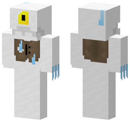 Snowman Vest Minecraft Bedrock skin