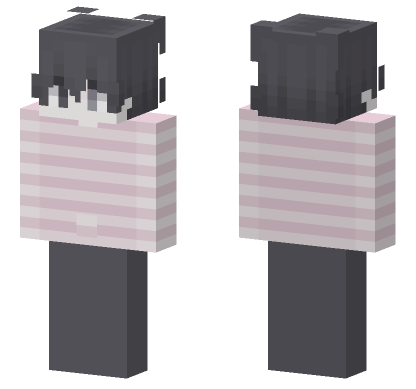 Soft Striped Sweater Minecraft Bedrock skin