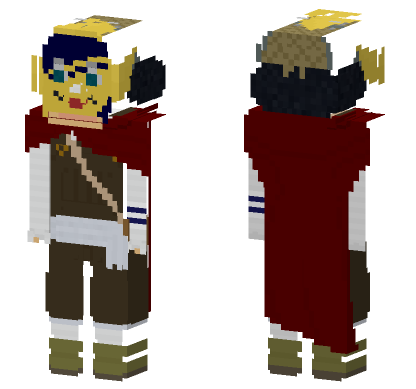 Sogeking One Piece Welcome To The Jam Minecraft Bedrock skin
