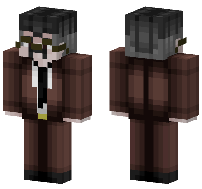 Soichiro Yagami Minecraft Bedrock skin
