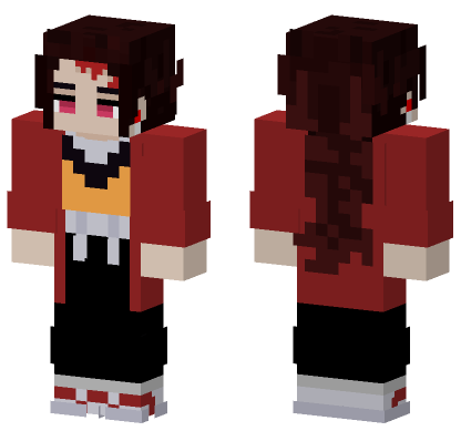 Solar Yoriichi Minecraft Skin Minecraft Bedrock skin
