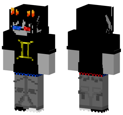 Sollux Captor Homestuck Minecraft Bedrock skin