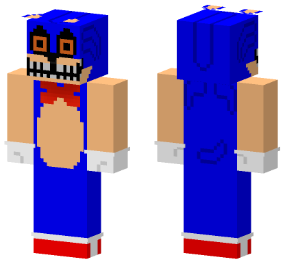 Sonic Mr Hopp Skin Minecraft Bedrock skin