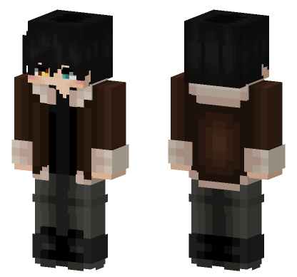 Sora In Maze Runner Minecraft Bedrock skin