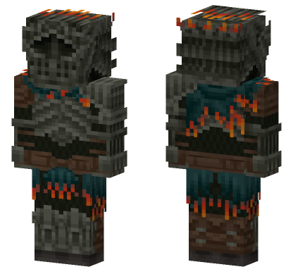 Soul Of Cinder Dark Souls Minecraft Bedrock skin