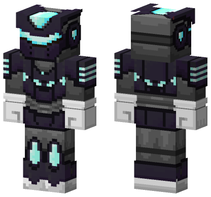 Soulfire Ranger Minecraft Bedrock skin